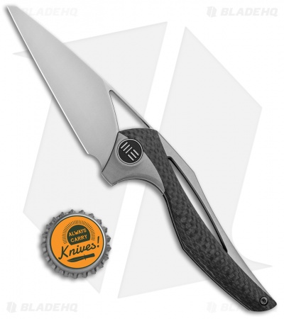 WE Knife Co. Isham ÆternA Integral Folding Knife CF/Ti (3.25" M390) Aeterna