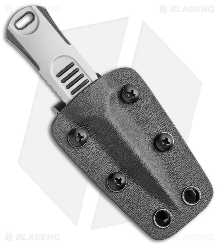 WE Knife Co. OSS Dagger Fixed Blade Knife Black G-10 (2" Stonewash)