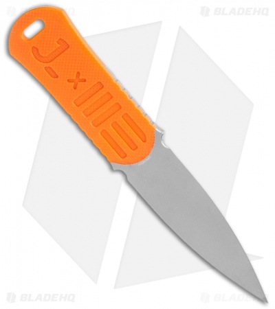 WE Knife Co. OSS Dagger Fixed Blade Knife Orange G-10 (2" Stonewash)