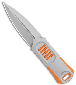 WE Knife Co. OSS Dagger Fixed Blade Knife Orange G-10 (2&quot; Stonewash) | 117909