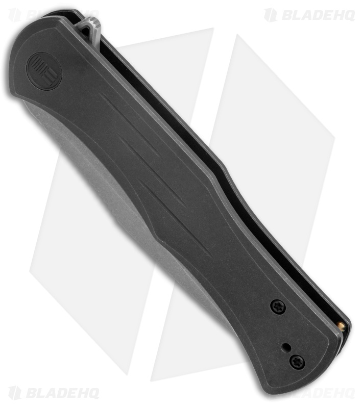 WE Knife Co. Primoris Frame Lock Knife Black Titanium (3.5" Stonewash) 
