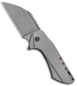 WE Knife Co. Roxi Frame Lock Knife Gray Ti (2.6" Stonewash) 820A