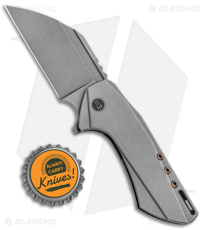 WE Knife Co. Roxi - Manual Folding Knife | Gray + Stonewash | Blade HQ