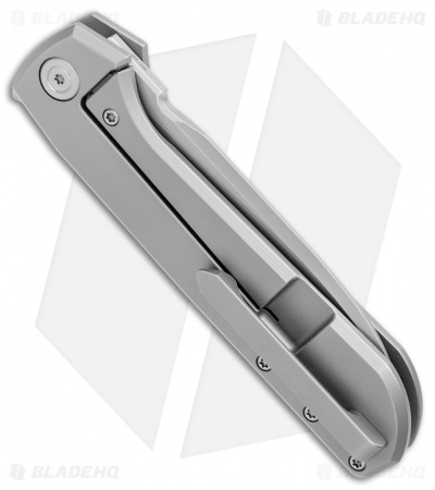 WE Knife Co. Wasabi Frame Lock Knife Titanium (3.8" Hand Satin) 813A