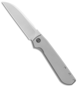 WE Knife Co. Wasabi Frame Lock Knife Titanium (3.8" Hand Satin) 813A