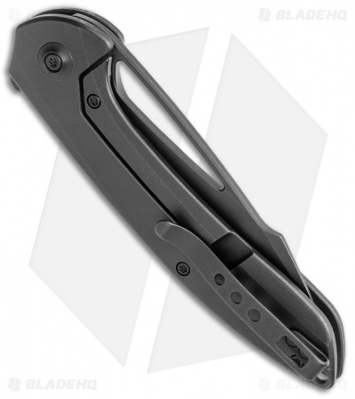 WE Knife Co. Fornix Frame Lock Knife Black Titanium (3.5" Black) 2016B