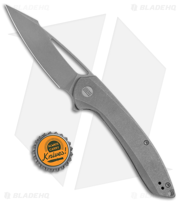 WE Knife Co. Fornix Frame Lock Knife Gray Titanium (3.5" Stonewash) 2016A