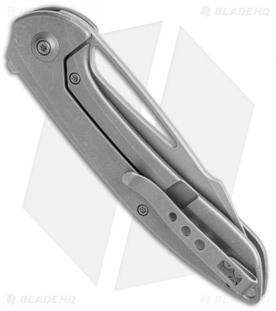 WE Knife Co. Fornix Frame Lock Knife Gray Titanium (3.5" Stonewash) 2016A