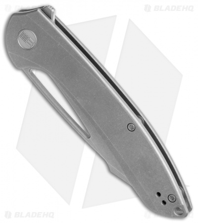 WE Knife Co. Fornix Frame Lock Knife Gray Titanium (3.5" Stonewash) 2016A