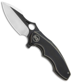 WE Knife Co. 605M Frame Lock Knife Bronze Titanium (3" Two-Tone)