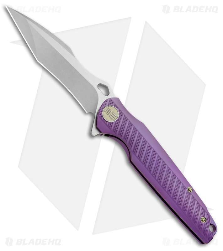 WE Knife Co. 612B Frame Lock Knife Purple Titanium (4" SW/Satin)