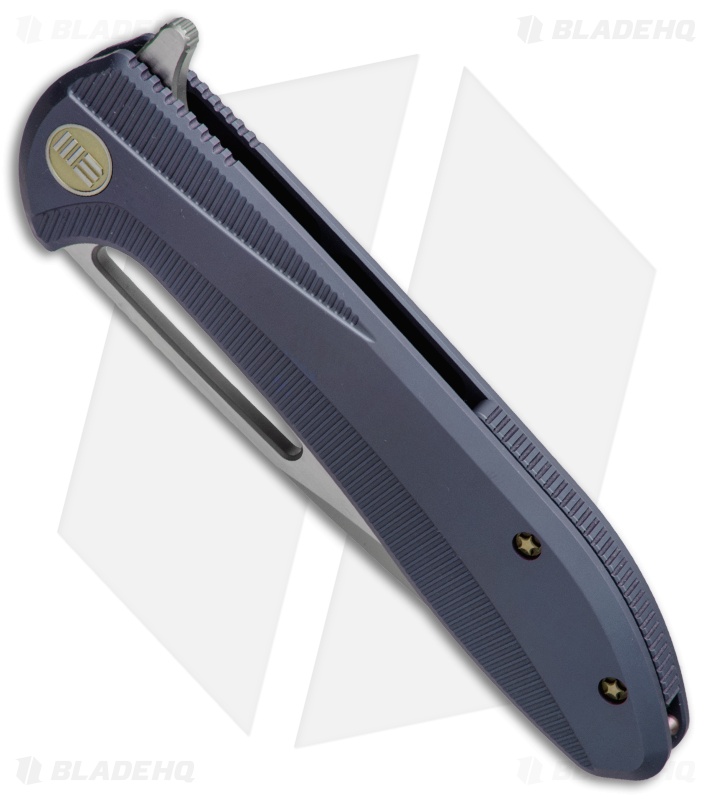 We Knife Co. Cirrus 615D Frame Lock Knife Blue Titanium (3.7" BB/Satin)