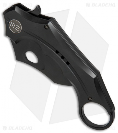 WE Knife Co. 708G Karambit Frame Lock Knife Black Ti (3.6" Black)