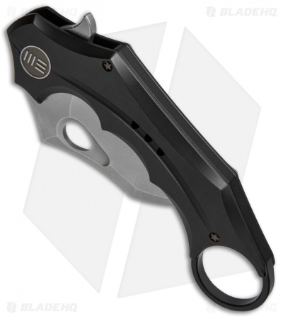 WE Knife Co. 708H Karambit Frame Lock Knife Black Ti (2.6" Stonewash)