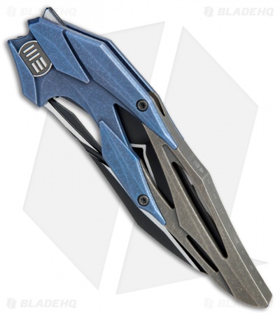 WE Knife Co. Isham Eschaton Knife Blue/Bronze Titanium (3.85" Black) 719A