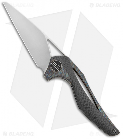 WE Knife Co. Isham ÆternA Integral Knife CF/Flamed Ti (3.25" M390) Aeterna