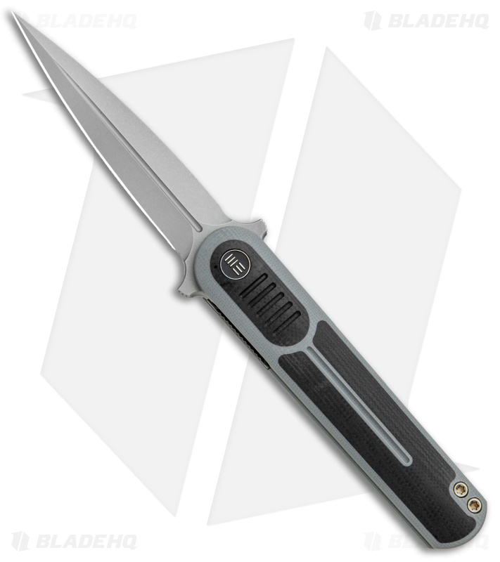 WE Knife Co. Lundquist Angst Liner Lock Knife Gray/Black G-10 (3.06" SW) 2002B