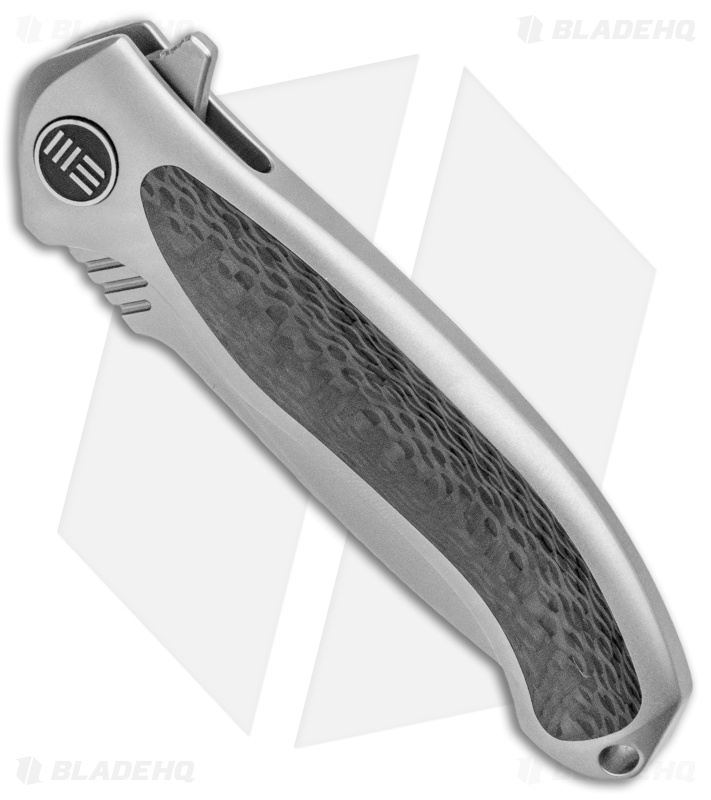 WE Knife Co. Anodyne Integral Frame Lock Knife Gray Ti/CF (2.35" SW) 914A