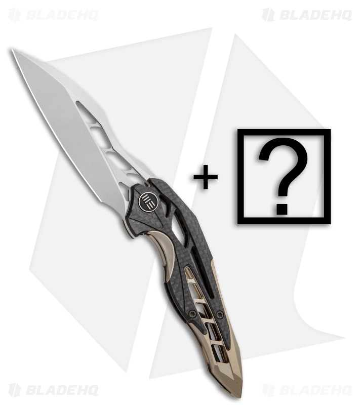 WE Knife Co. Isham Arrakis Folding Knife 906CF-A + Mystery CIVIVI Knife