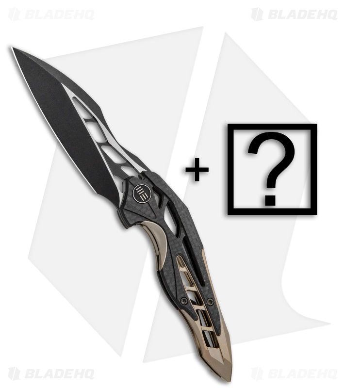 WE Knife Co. Isham Arrakis Folding Knife 906CF-B + Mystery CIVIVI Knife
