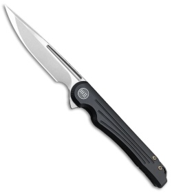 WE Knife Co. Array Frame Lock Knife Black Ti (3.7" Stonewash) 718H