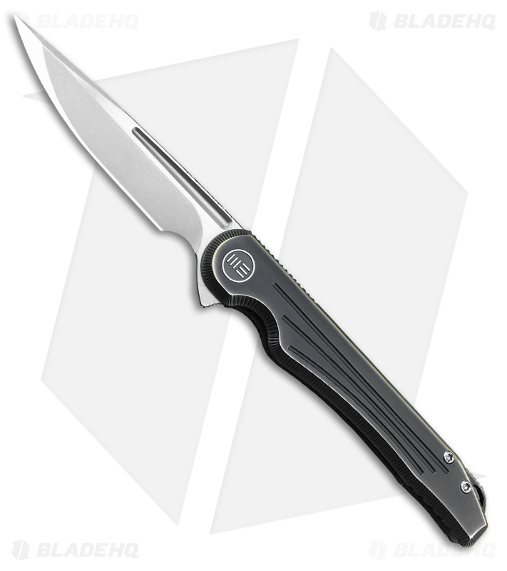 WE Knife Co. Array Frame Lock Knife Bronze Ti (3.7" Stonewash) 718F