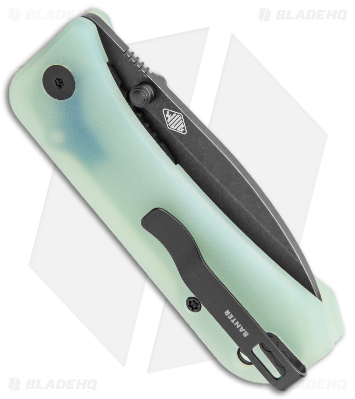 WE Knife Co. Banter 20CV Knife Natural G-10 (2.9" Black Stonewash)