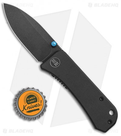 WE Knife Co. Banter Liner Lock Knife Black G-10 (2.9" Black) WE2004B