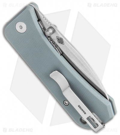 WE Knife Co. Banter Liner Lock Knife Gray G-10 (2.9" Satin)