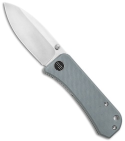 WE Knife Co. Banter Liner Lock Knife Gray G-10 (2.9" Satin)