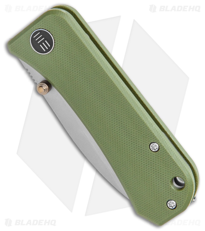 WE Knife Co. Banter Liner Lock Knife OD Green G-10 (2.9" Stonewash)