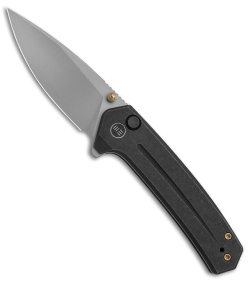 WE Knife Co. Culex Button Lock Knife Black Titanium (3" BB) 21026B-3