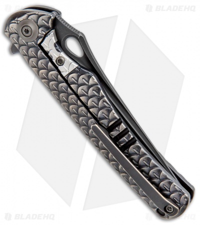 WE Knife Co. Drakon Integral Frame Lock Knife Bronze Ti (3.4" Black SW) 819B