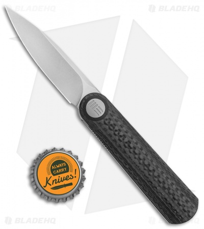 WE Knife Co. Lundquist Eidolon Drop Point Liner Lock Knife CF (2.9" SW) 
