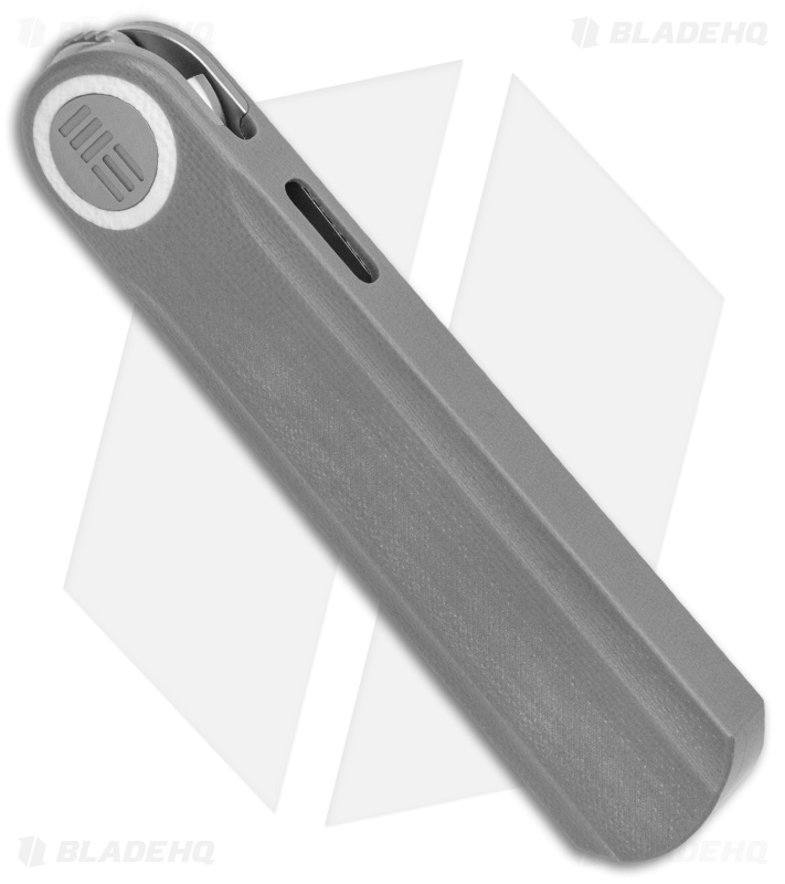 WE Knife Co. Lundquist Eidolon Drop Point Liner Lock Knife Gray G-10 (2.9" SW) 