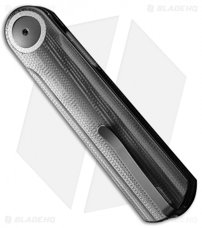 WE Knife Co. Lundquist Eidolon Dagger Liner Lock Knife Black G-10 (2.9" Black) 