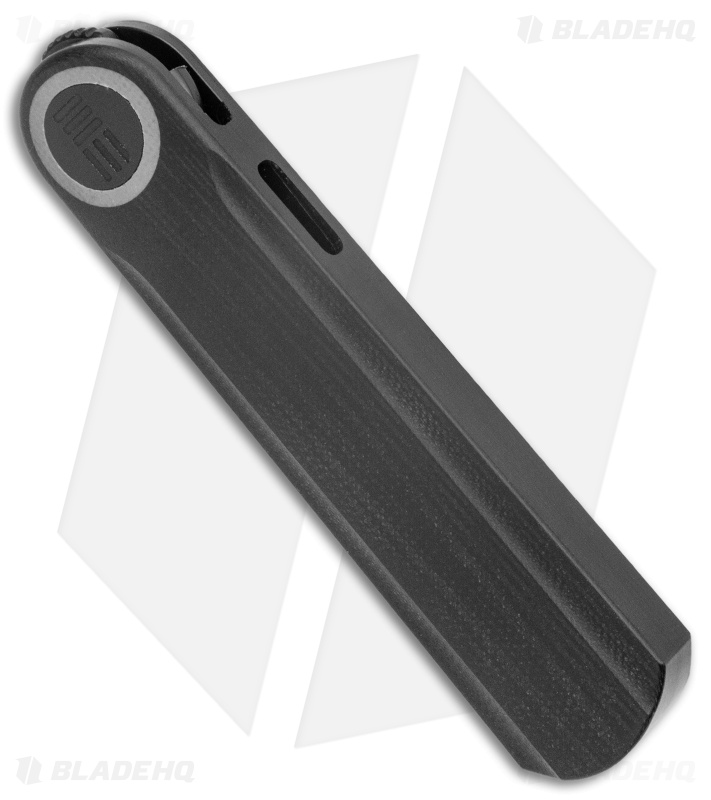 WE Knife Co. Lundquist Eidolon Dagger Liner Lock Knife Black G-10 (2.9" Black) 