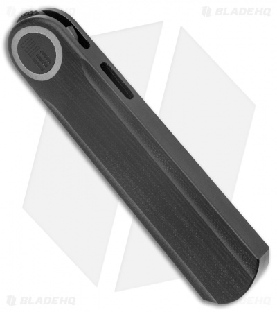 WE Knife Co. Lundquist Eidolon Dagger Liner Lock Knife Black G-10 (2.9" Black) 