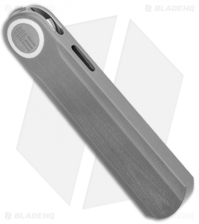 WE Knife Co. Lundquist Eidolon Dagger Liner Lock Knife Gray G-10 (2.9" SW)