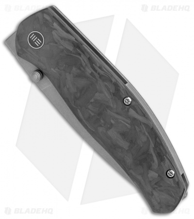 WE Knife Co. Esprit Frame Lock Knife Marble Carbon Fiber (3.3" SW) WE-20025A-CF