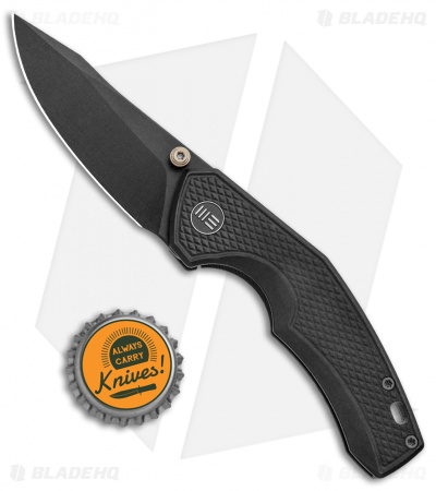 WE Knife Co. Degnan Gnar Frame Lock Knife Black Ti (2.78" Black SW) 917B