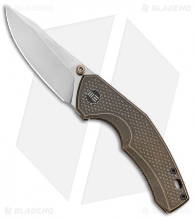 WE Knife Co. Degnan Gnar Frame Lock Knife Bronze Ti (2.78" Satin) 917A