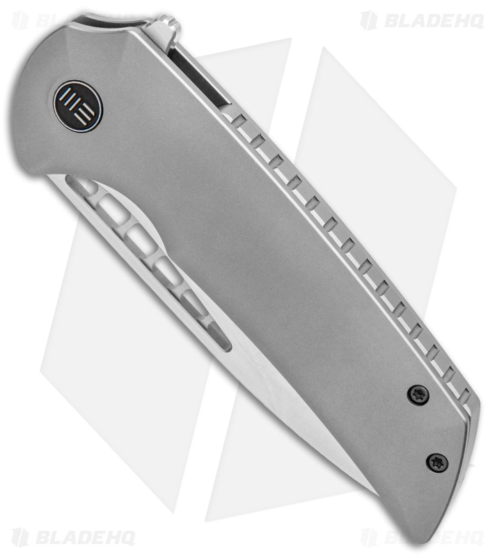 WE Knife Co. Ferrum Forge FFKW Malice Flipper Knife Gray Ti (3.4" Satin)  911A