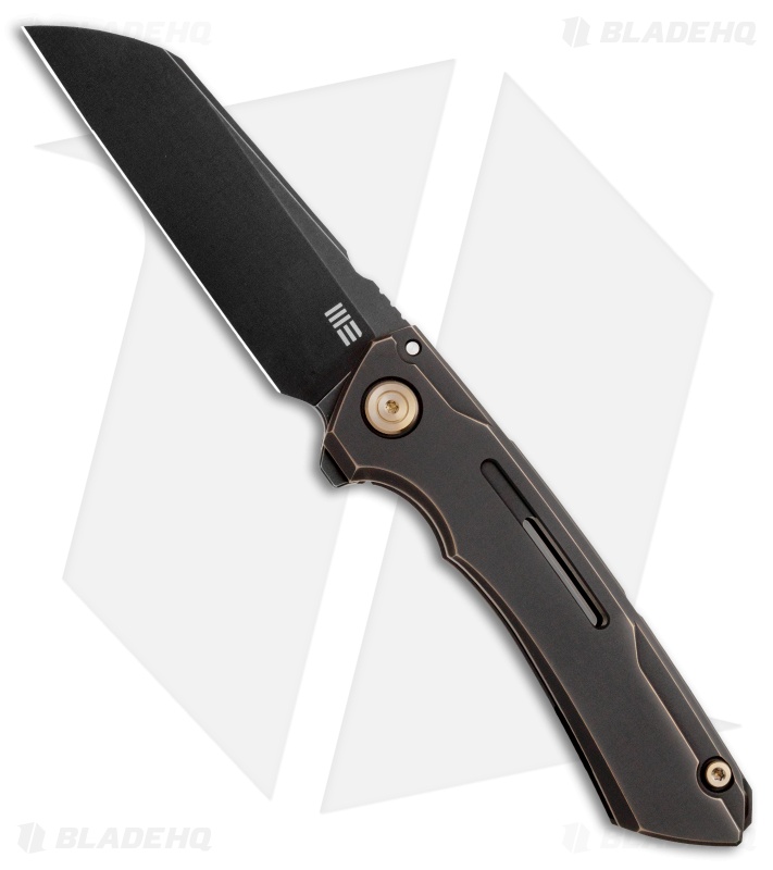 WE Knife Co. SNECX Mini Buster Flipper Knife Black Titanium