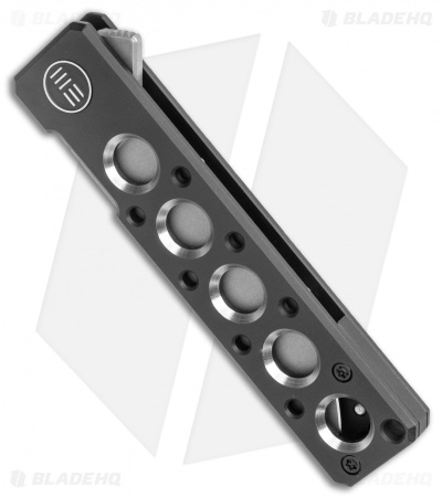 WE Knife Co. Zinker Miscreant 3.0 Frame Lock Knife Black Ti. (3" Stonewash) 