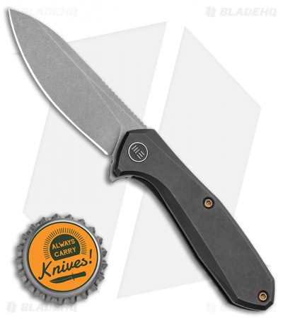 WE Knife Co. Mote Frame Lock Knife Black Titanium (2.6" BB/SW) 2005C