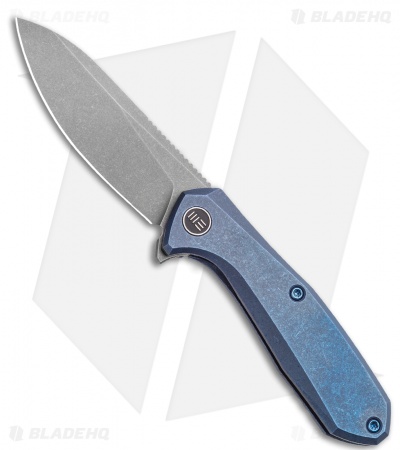 WE Knife Co. Mote Frame Lock Knife Blue Titanium (2.6" BB/SW) 2005B