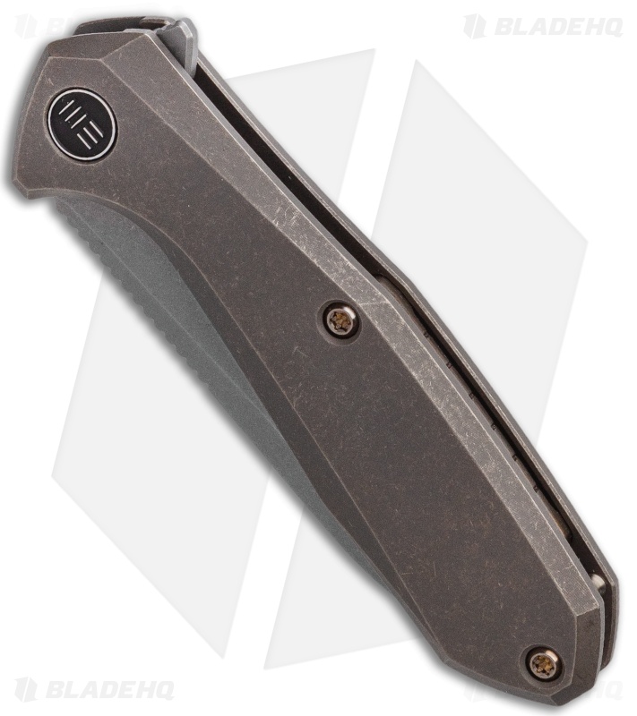 WE Knife Co. Mote Frame Lock Knife Bronze Titanium (2.6" BB/SW) 2005A