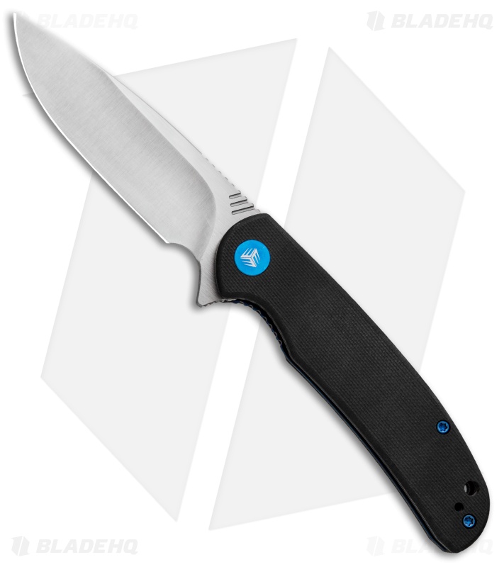 we knife co practic 809c black g 10 liner lock knife blade hq