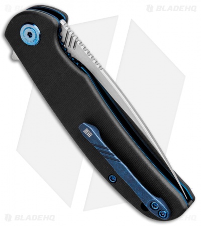 WE Knife Co. Practic Liner Lock Knife Black G-10 (3.3" Satin M390) 809C